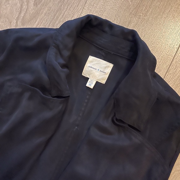 UO Silence + Noise Trench Vest - Picture 3 of 5